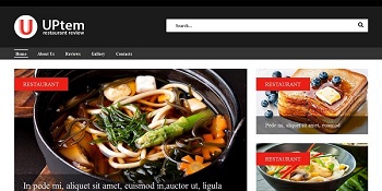 HTML шаблон кулинарии и обзора ресторанов #107
