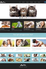 HTML шаблон животных